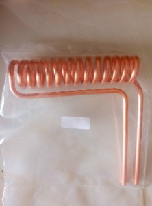 custom copper coil