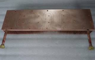 copper cooled plate